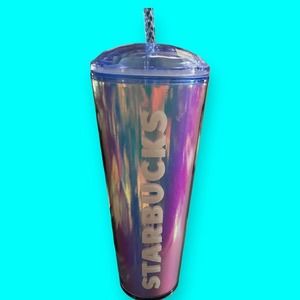 Starbucks 2023 Summer Iridescent Dichronic Dome 24 Oz Venti Cold Cup Tumbler